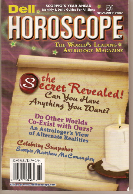 Picture of the Cover of Dell Horoscope Magazine, 05/2006 